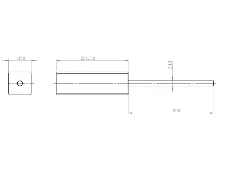Porte-balai pour toilettes SDLTBH