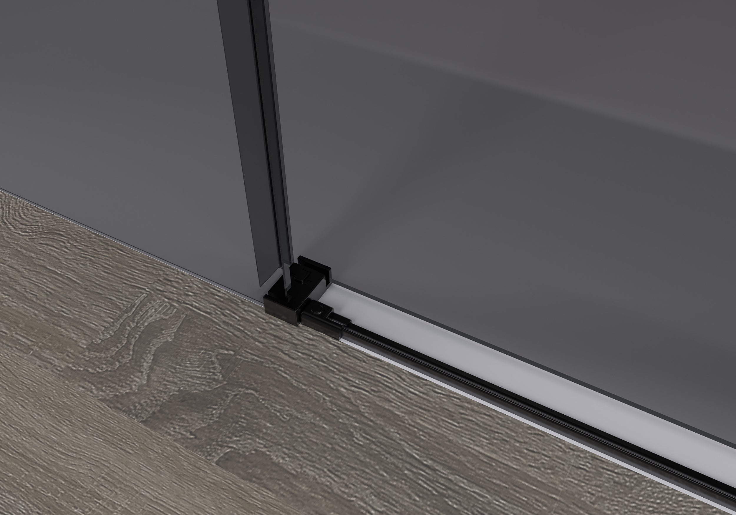 Porte de douche en niche coulissante Soft-Close DX906 FLEX