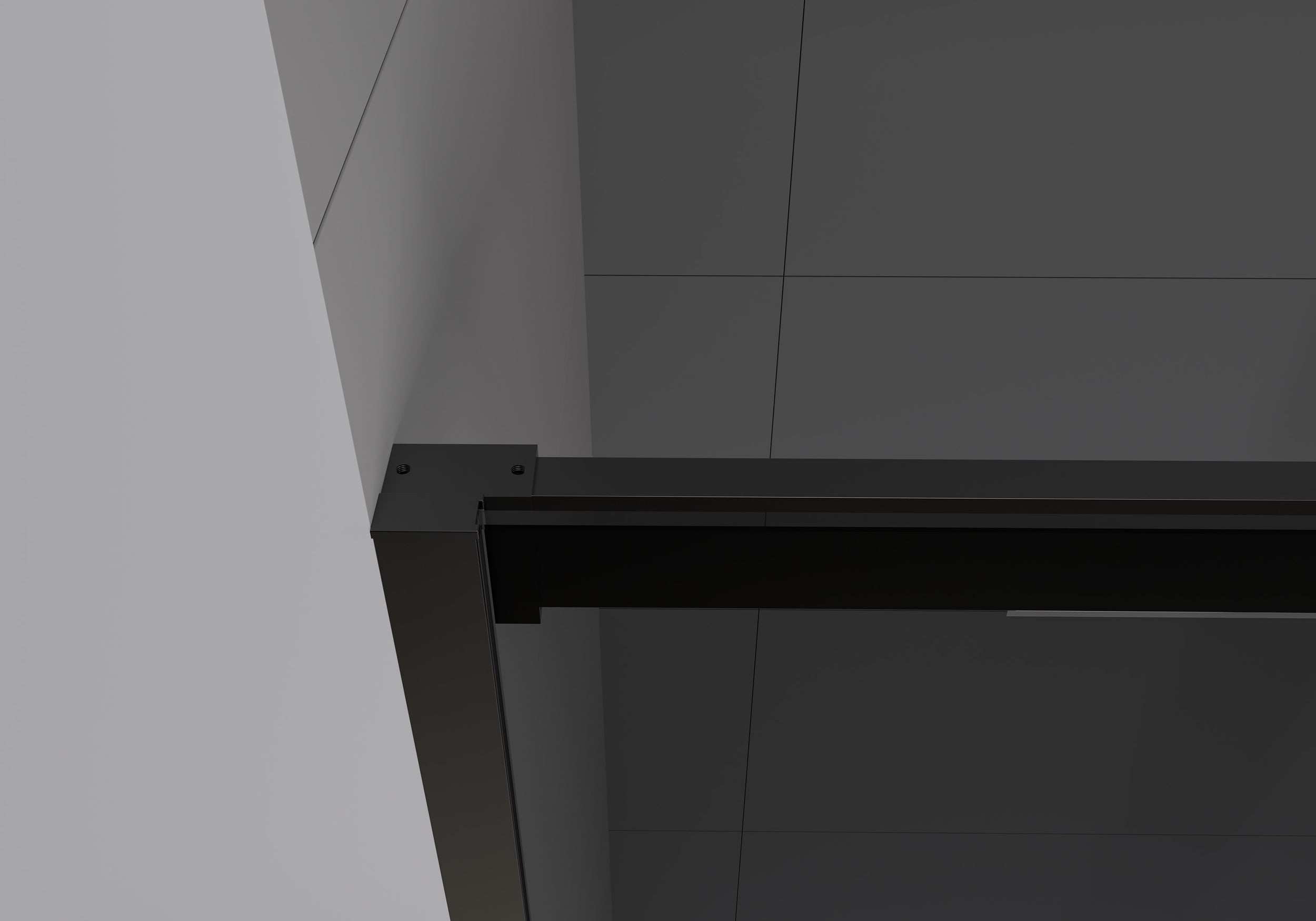 Porte de douche en niche coulissante Soft-Close DX906 FLEX