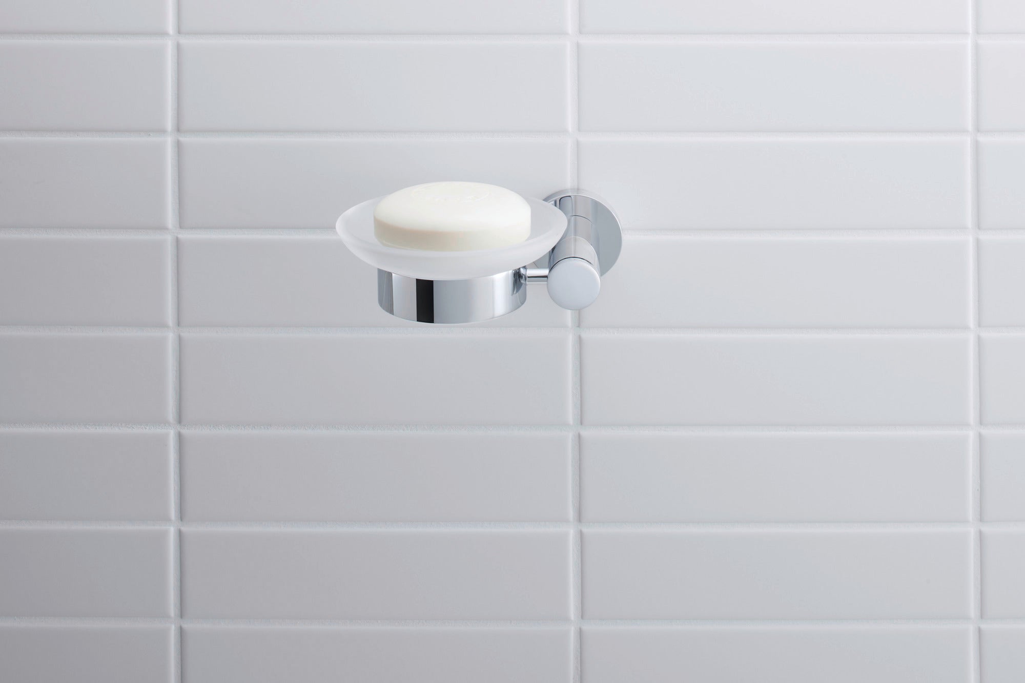 Duravit D-Code porte-savon Ø10 cm pour 1 savon