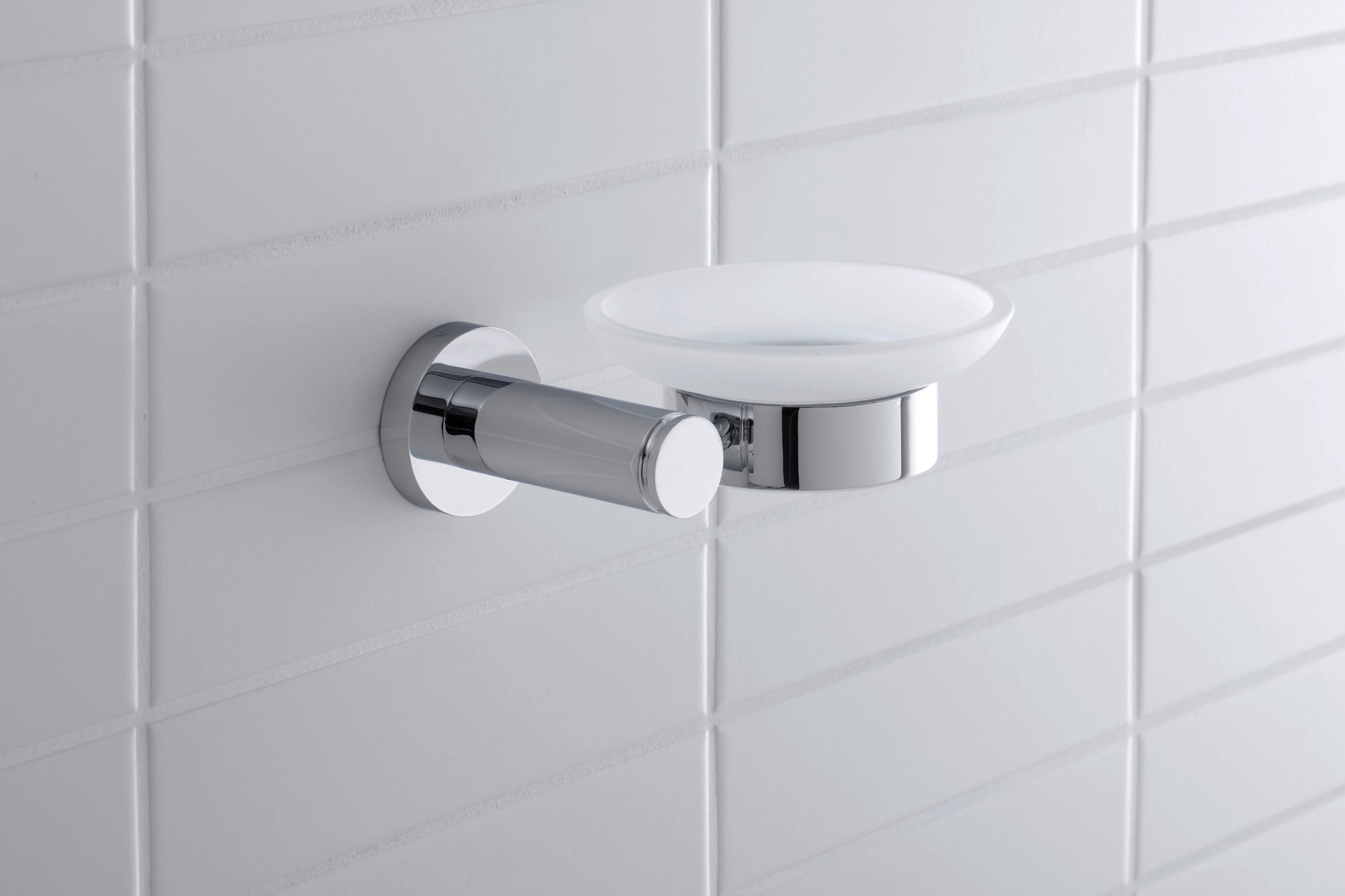 Duravit D-Code porte-savon Ø10 cm pour 1 savon