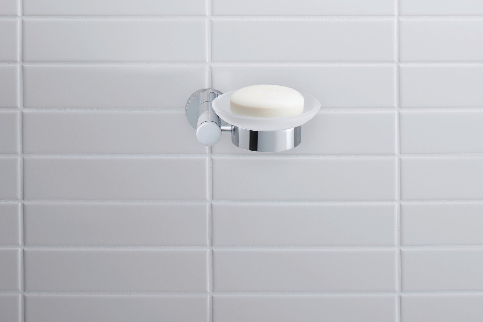 Duravit D-Code porte-savon Ø10 cm pour 1 savon