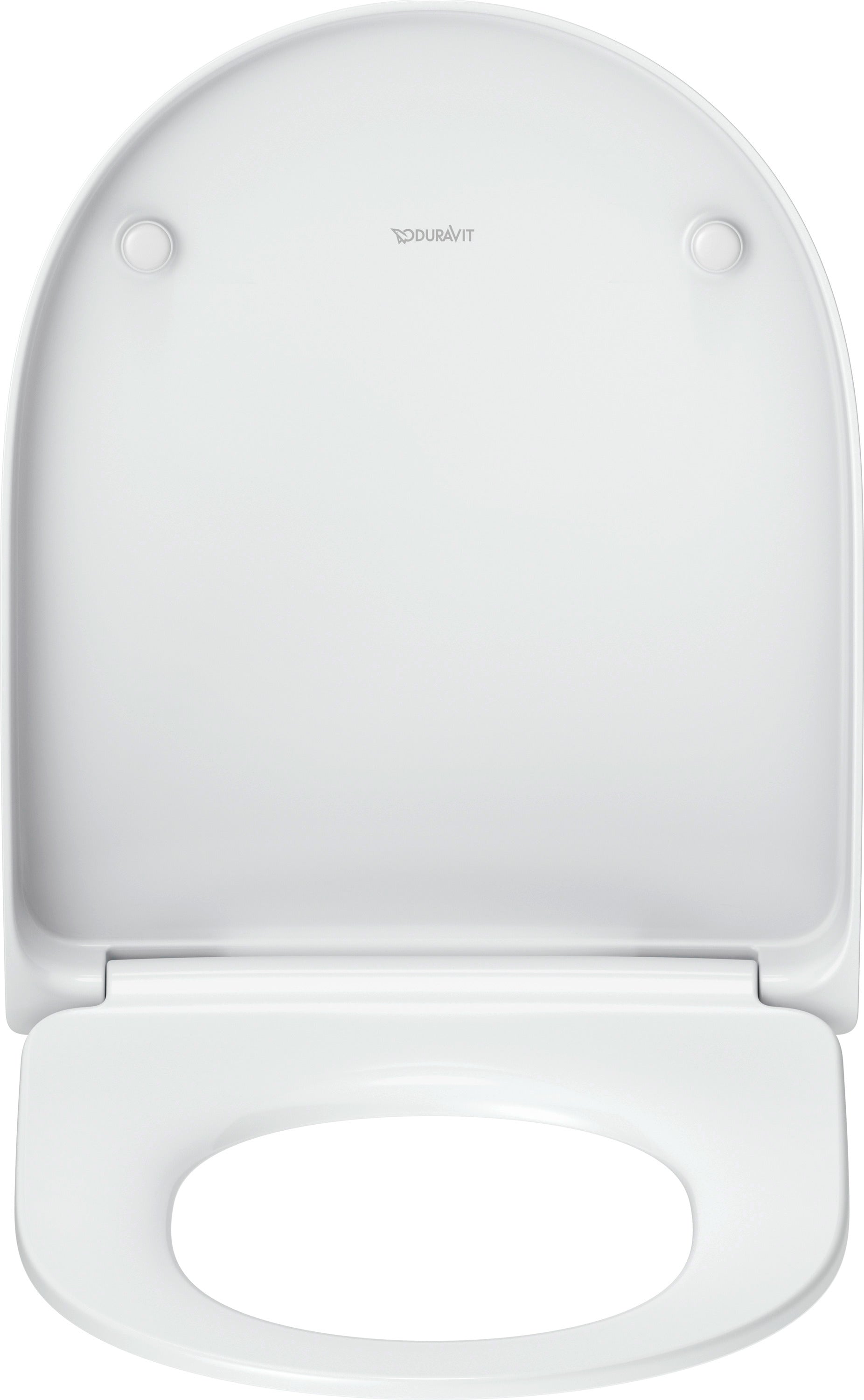 Abattant WC universel Duravit Univavo avec fermeture amortie, ovale