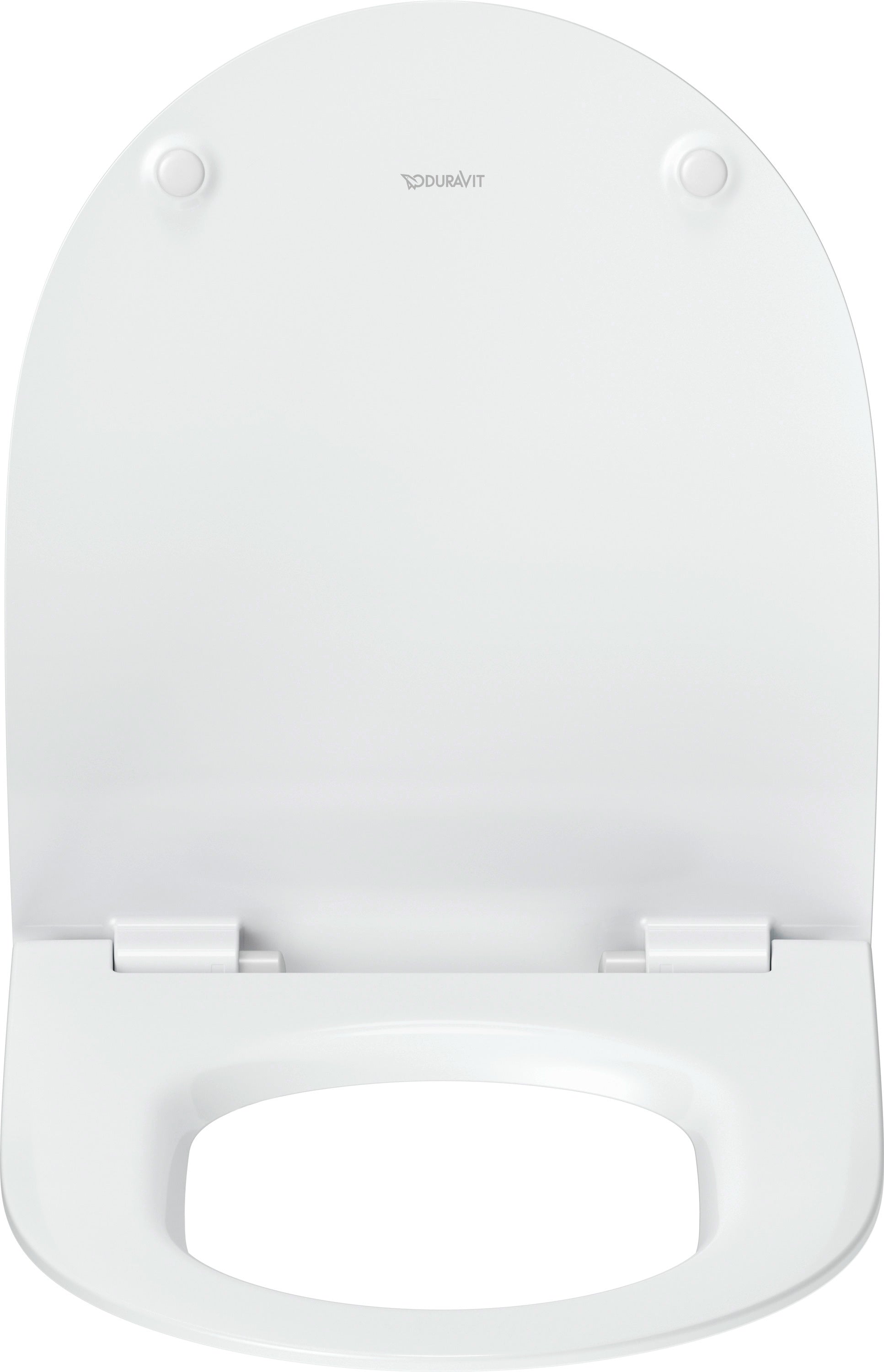 Siège de WC Duravit Univavo Universal avec abaissement automatique, ovale