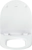 Siège de WC Duravit Univavo Universal avec abaissement automatique, ovale