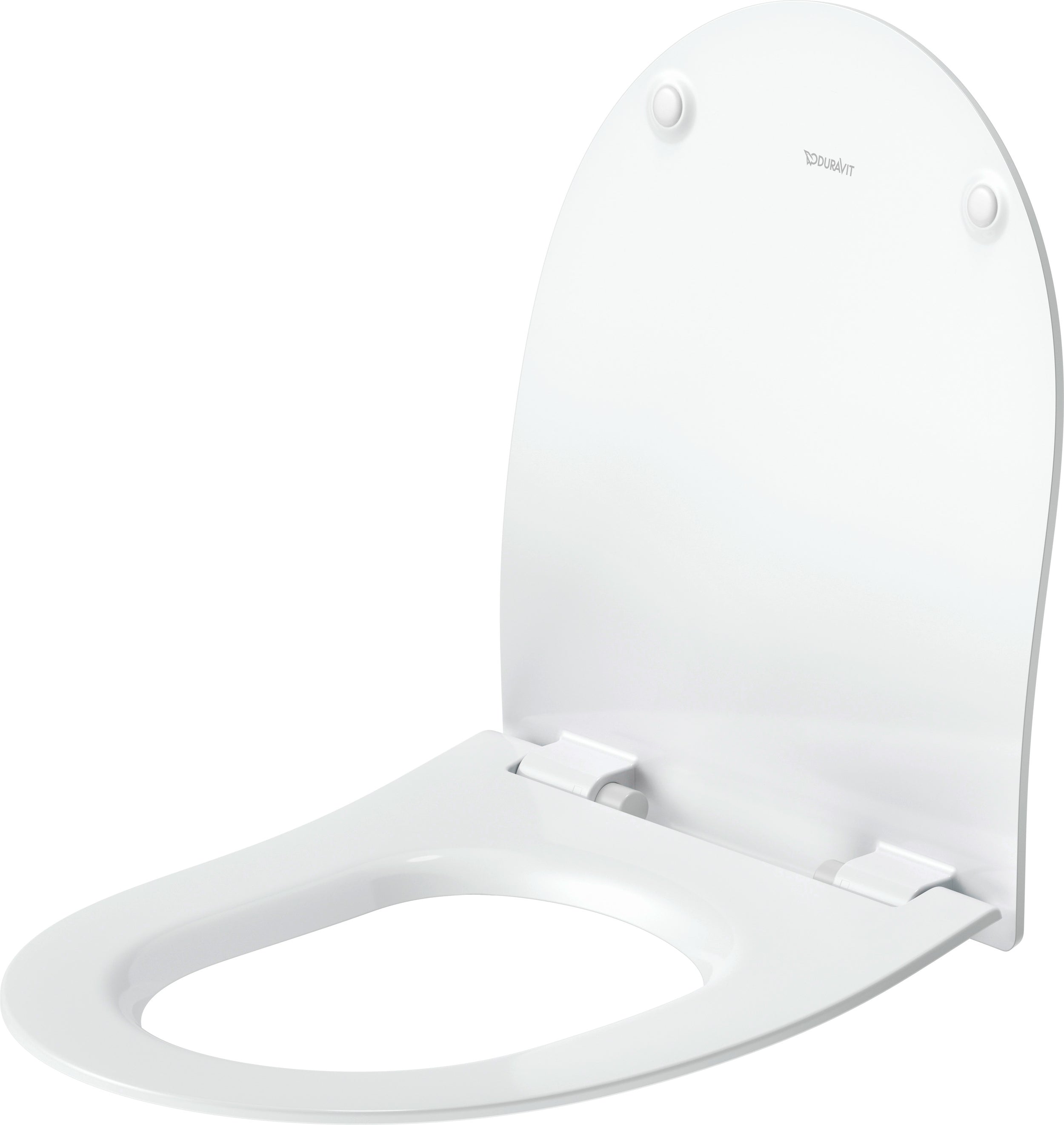 Siège de WC Duravit Univavo Universal avec abaissement automatique, ovale