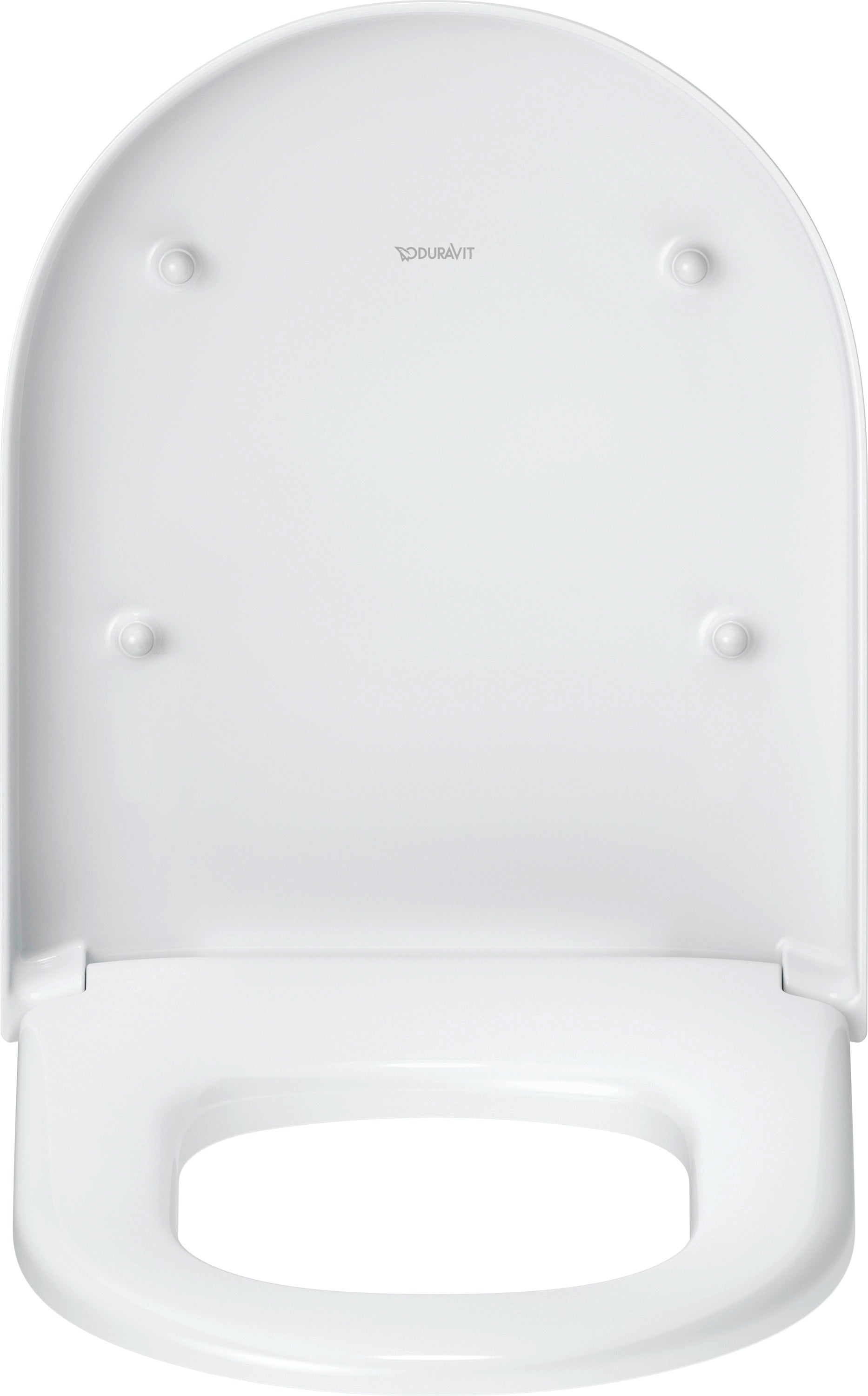 Abattant WC universel Duravit Univavo avec fermeture amortie, rond