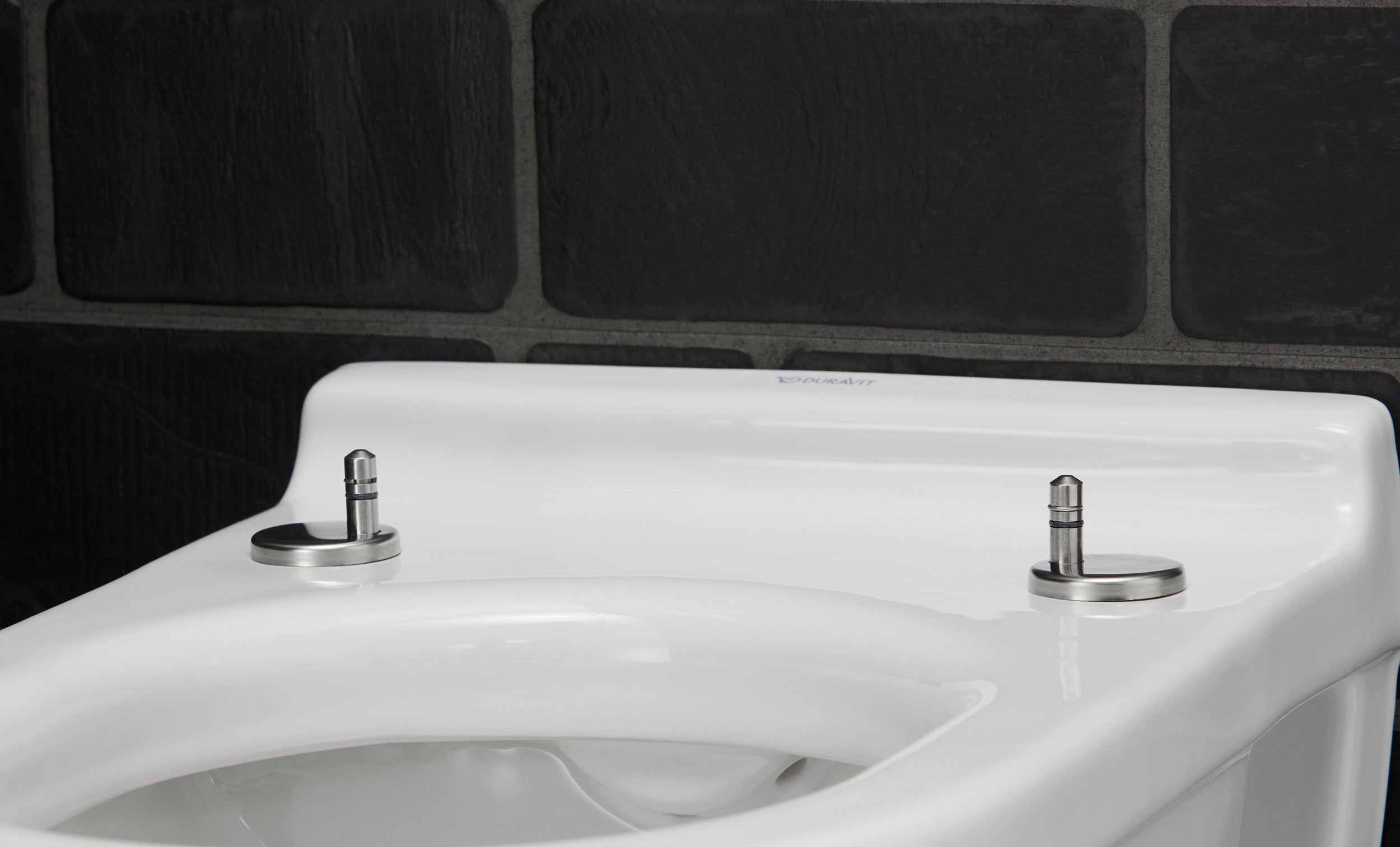 Duravit Abattant WC universel avec fermeture ralentie en blanc pour Starck 3