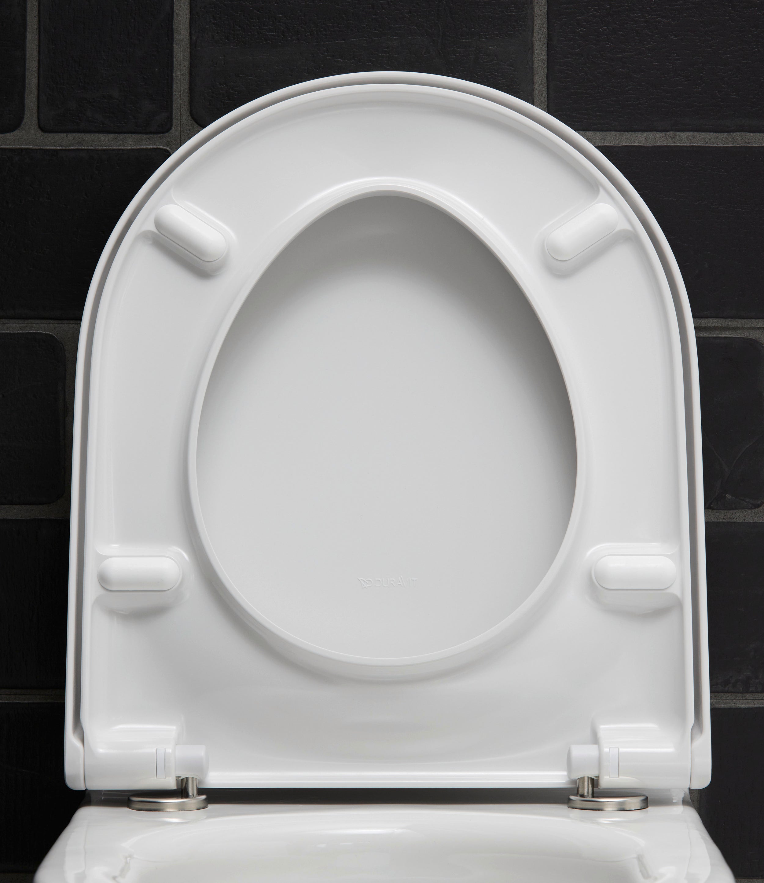 Duravit Abattant WC universel avec fermeture ralentie en blanc pour Starck 3