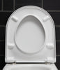 Duravit Abattant WC universel avec fermeture ralentie en blanc pour Starck 3