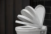Duravit Abattant WC universel avec fermeture ralentie en blanc pour Starck 3