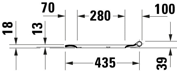 Duravit Univavo abattant WC universel avec fermeture douce