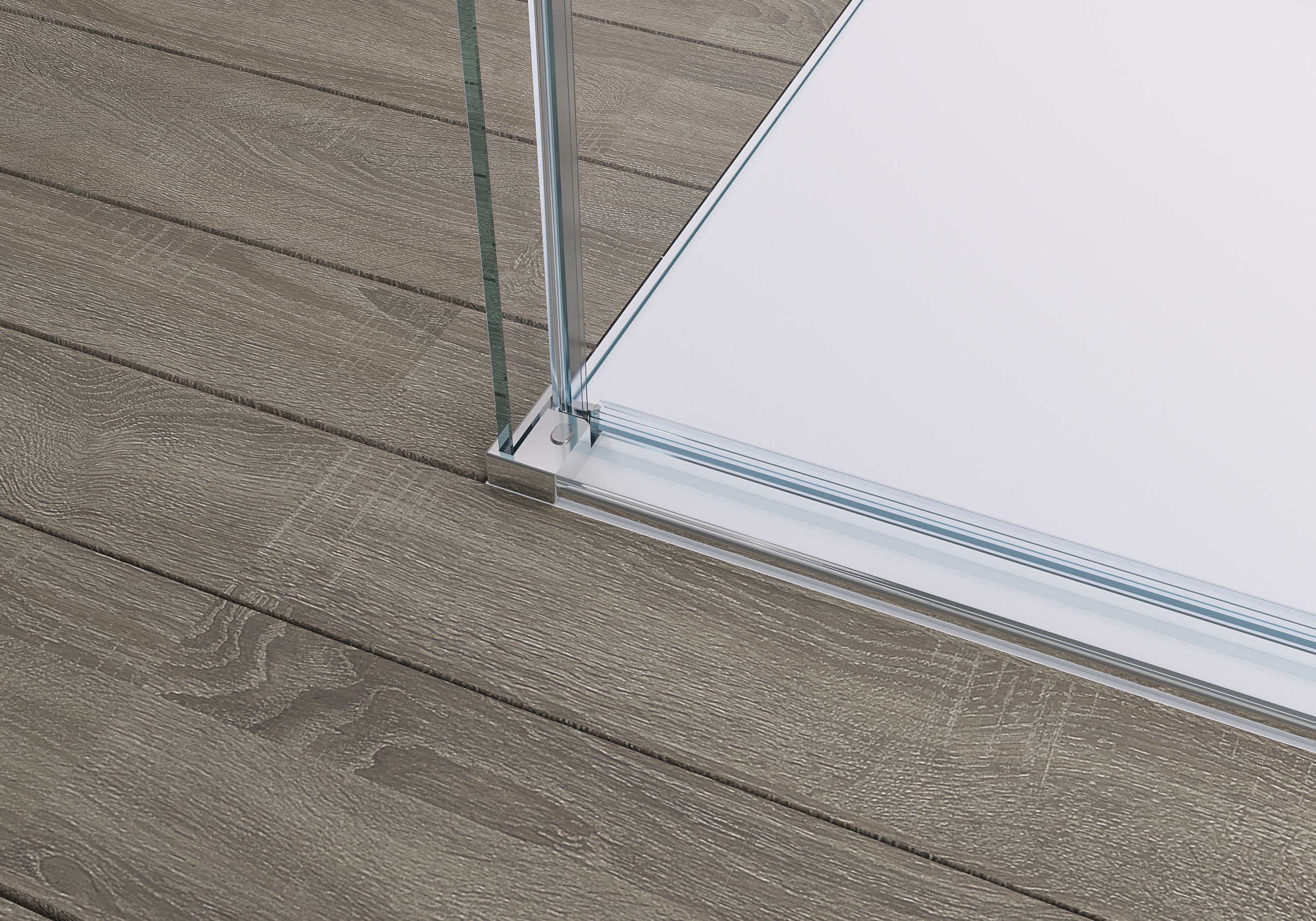 Paroi de douche avec porte coulissante EX806