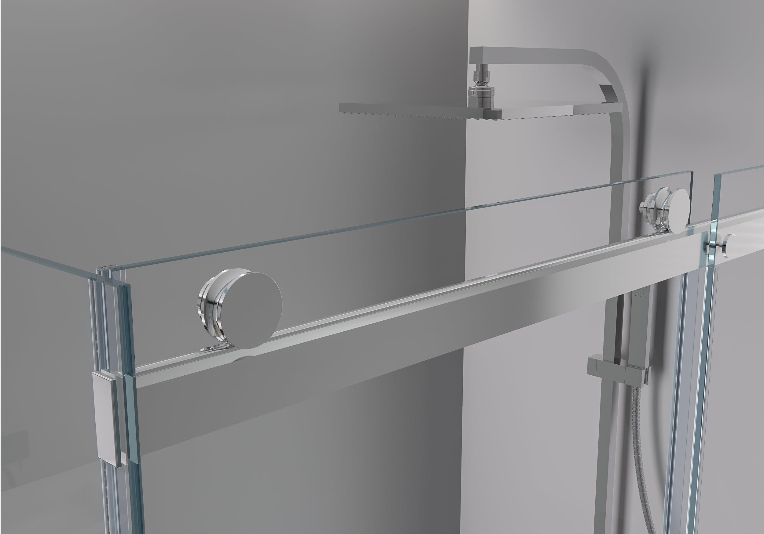 Paroi de douche avec porte coulissante EX806