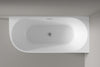 Baignoire d'angle semi ilot NOVA CORNER - Acrylique