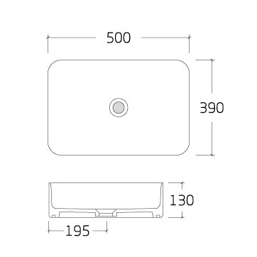 Lavabo à poser KW6127