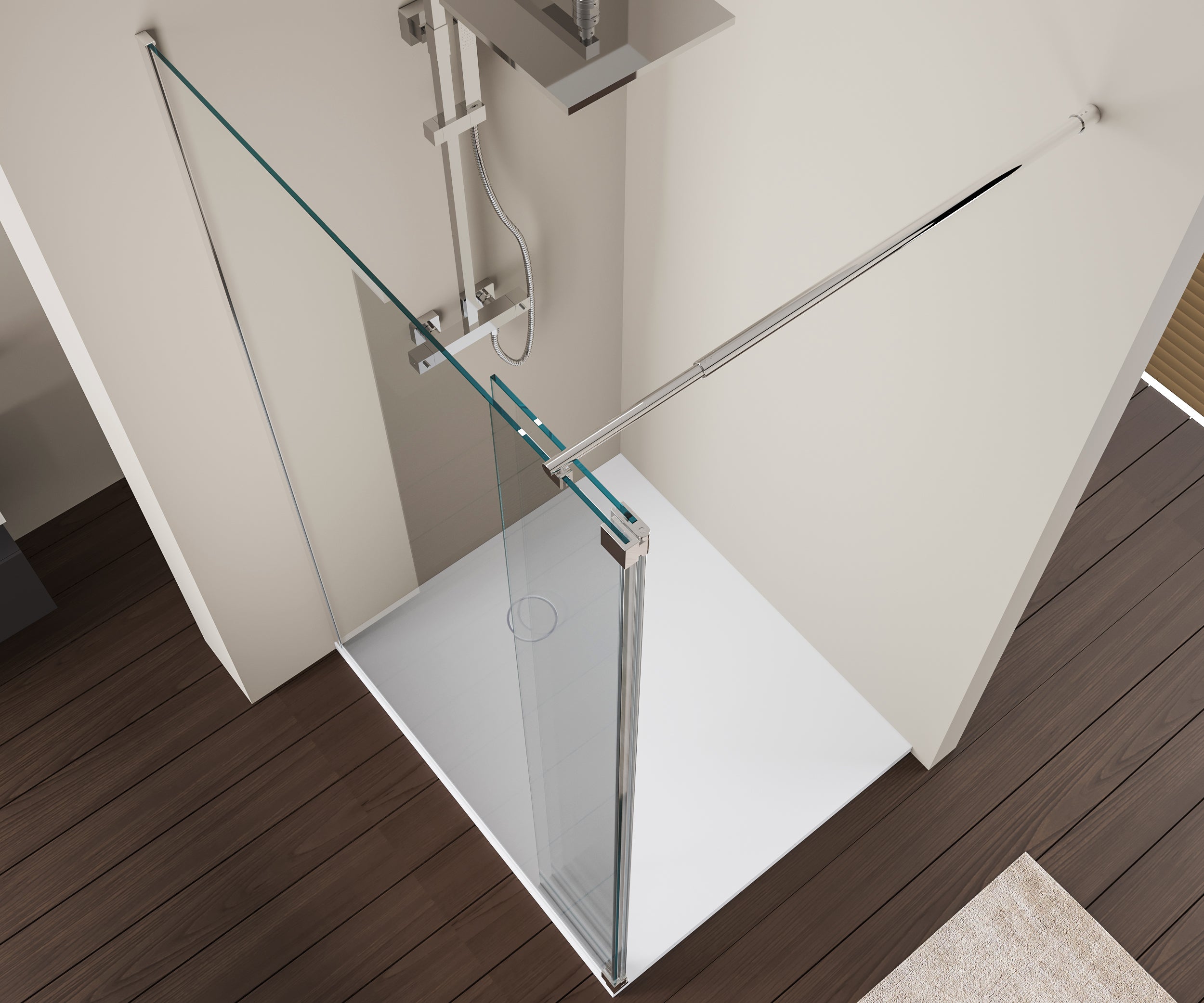 Paroi de douche Walk-In BERNSTEIN Nano NT109