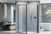 Cabine de douche d'angle avec porte pivotante NT604 - FLEX