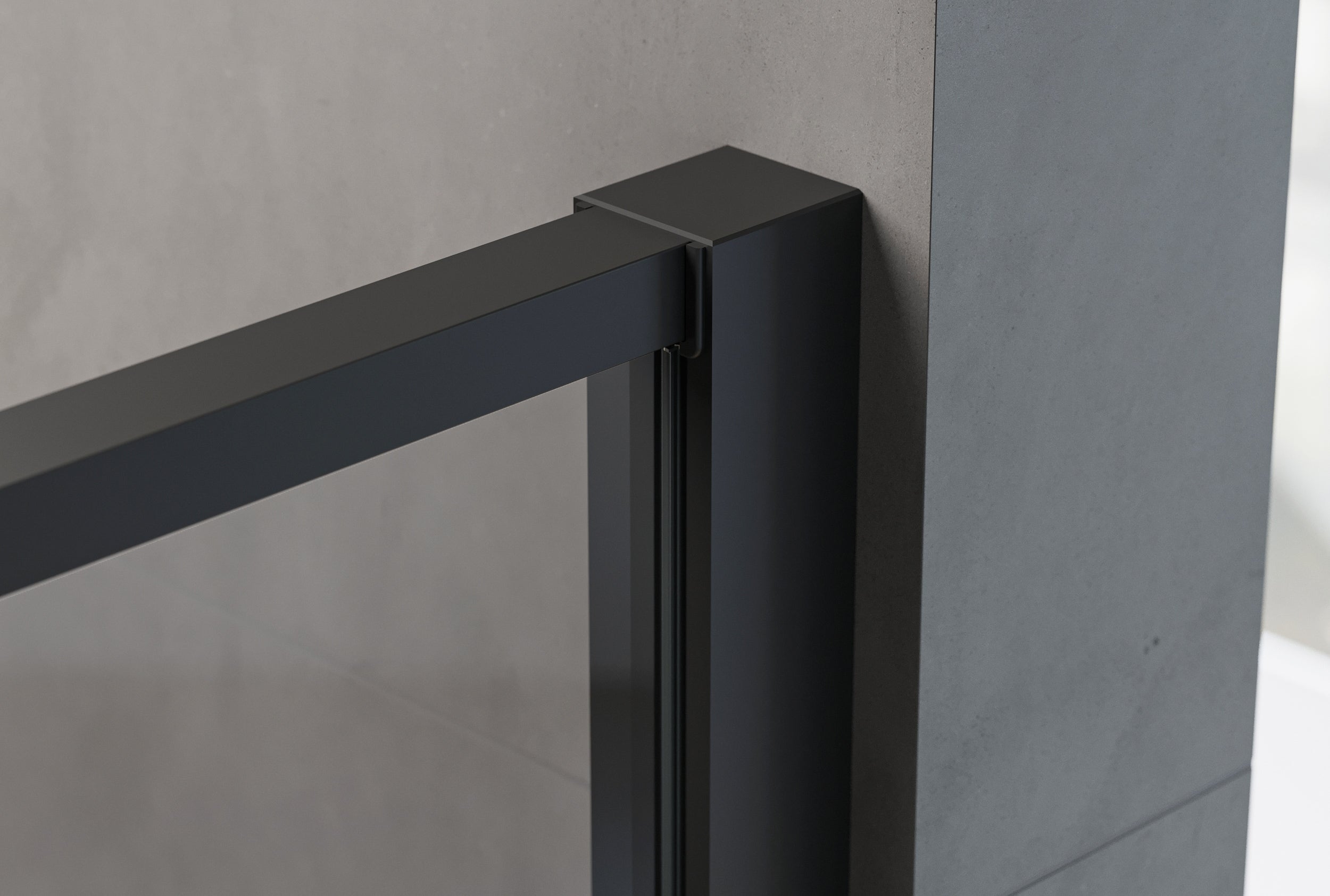 Paroi de douche en niche avec porte pivotante - deux panneaux fixes NT607 - FLEX