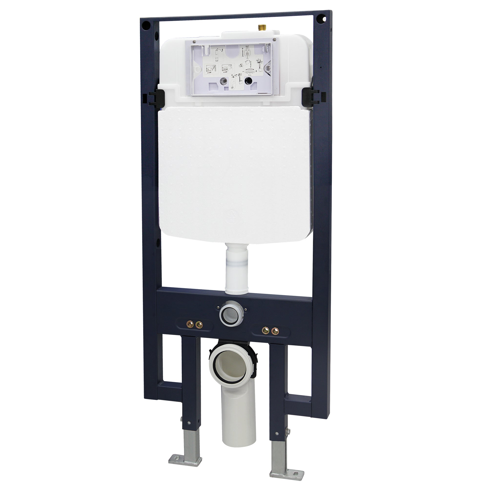 Compleet wandcloset pakket 22: WC NT2039 Wit