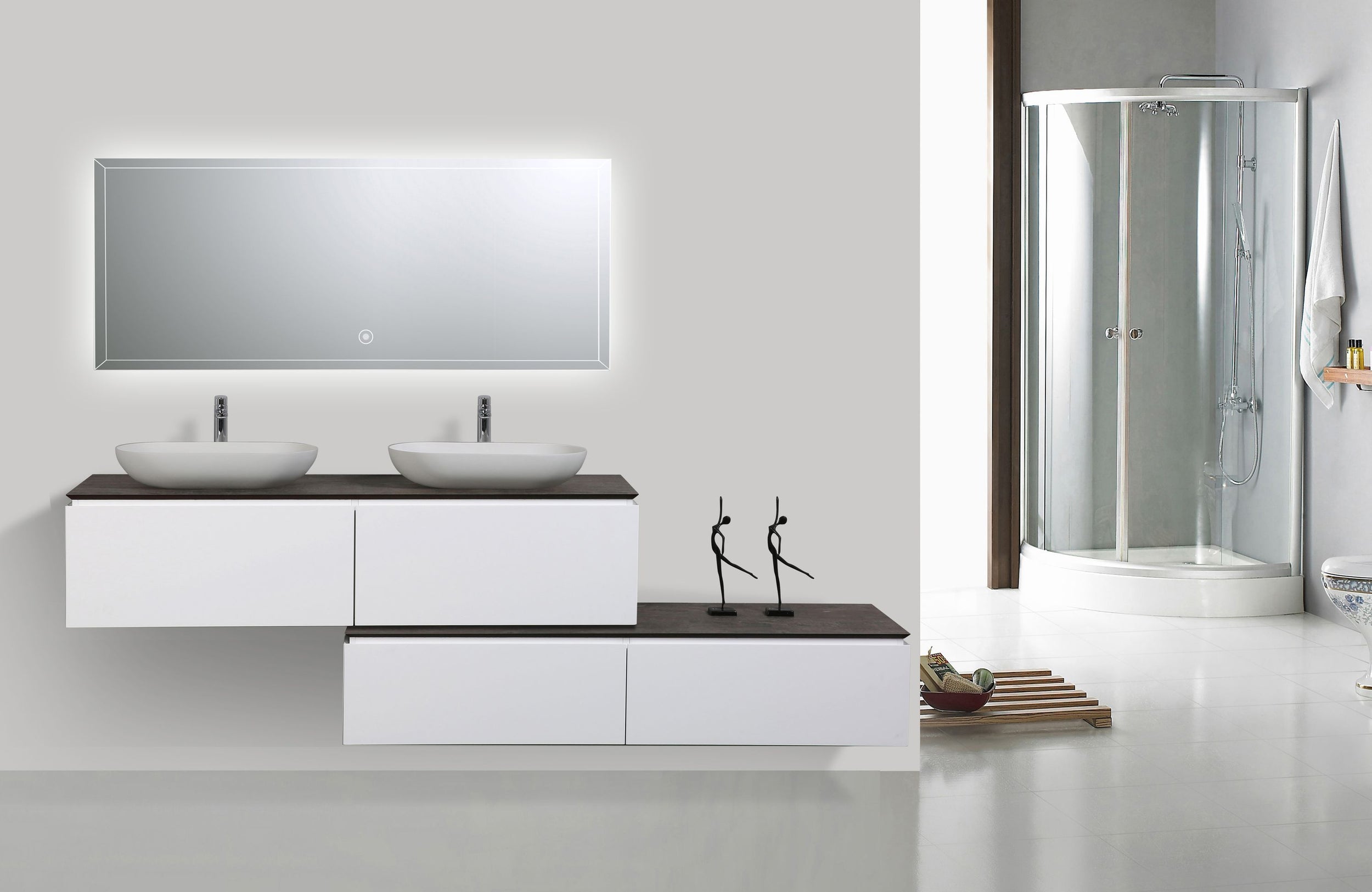 Opbouw wastafel O-540