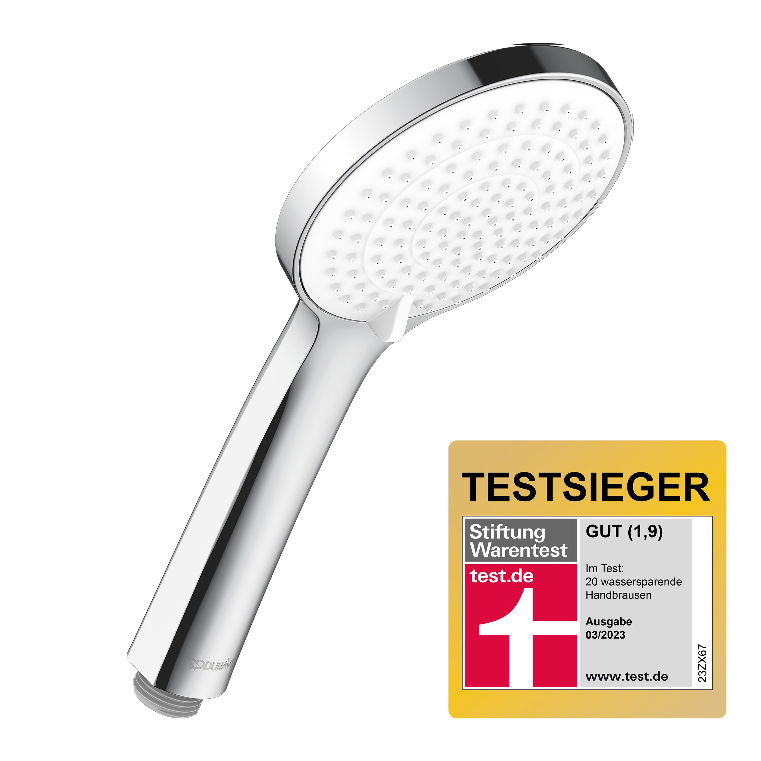 Duravit C.1 Système de douche encastré avec douche à effet pluie