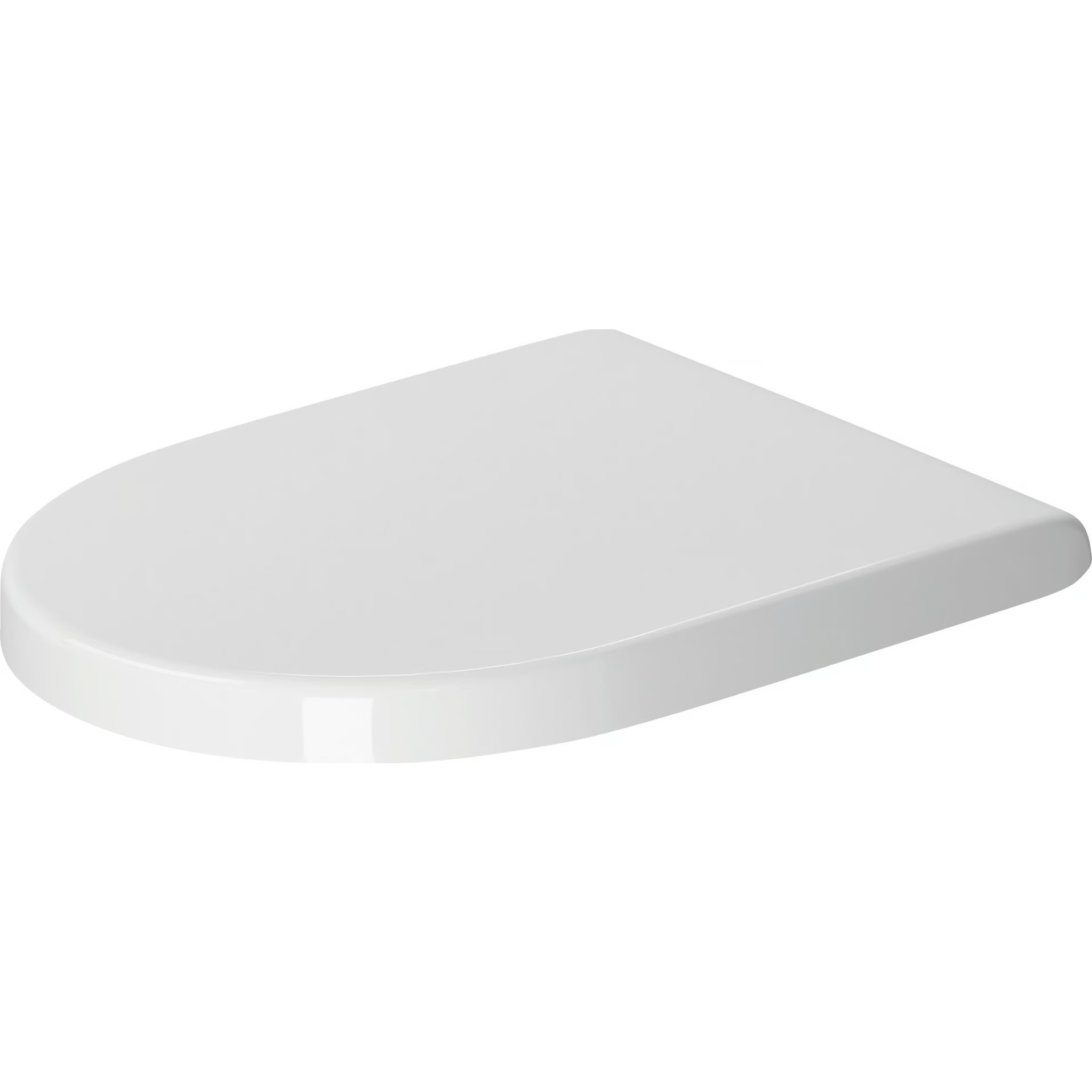 Duravit Abattant WC universel avec fermeture ralentie en blanc pour Starck 3