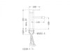 Bidet single-lever mixer tap 1238C