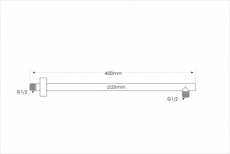 Brausearm Montagearm 2633B