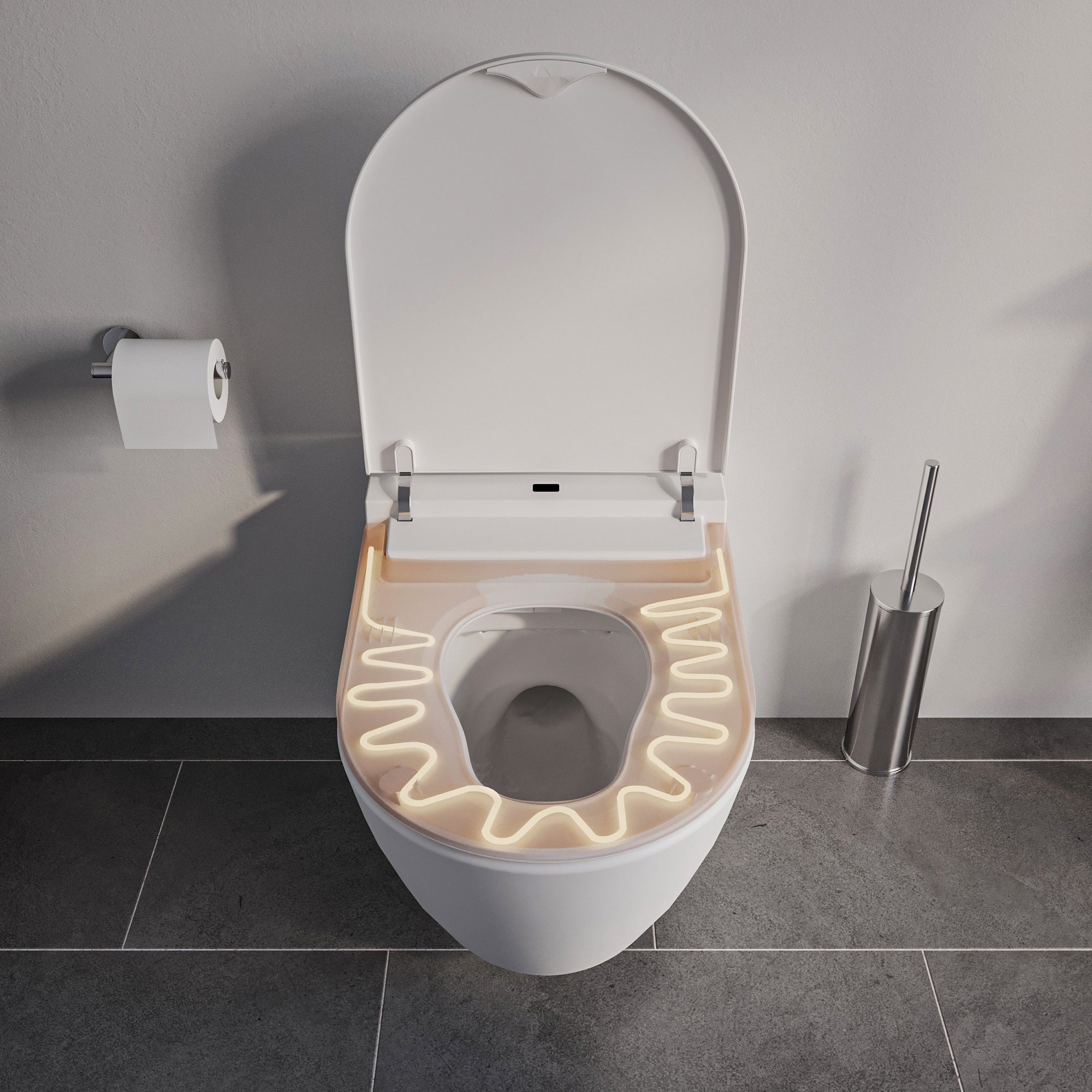 Ensemble complet WC douche 540 PRO avec élément de pré-mur Geberit Duofix