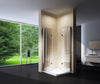 Foldable shower enclosure EX213 - 80 x 80 x 195cm + without shower tray