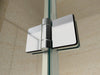 Foldable shower enclosure EX213 - 80 x 80 x 195cm + without shower tray