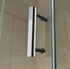 Corner shower enclosure EX416 - genuine NANO glass 8mm - without shower tray