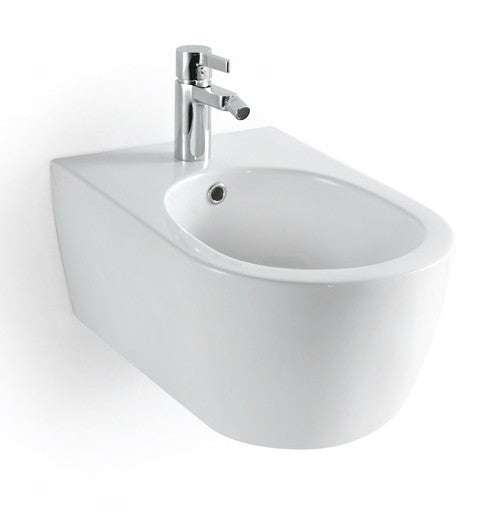 Hochwertiges Wand-Hänge-Bidet CH2019V - Optional mit Zubehör