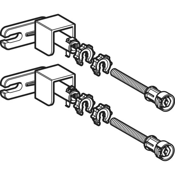 Kit d'installation Geberit Duofix pour montage en applique