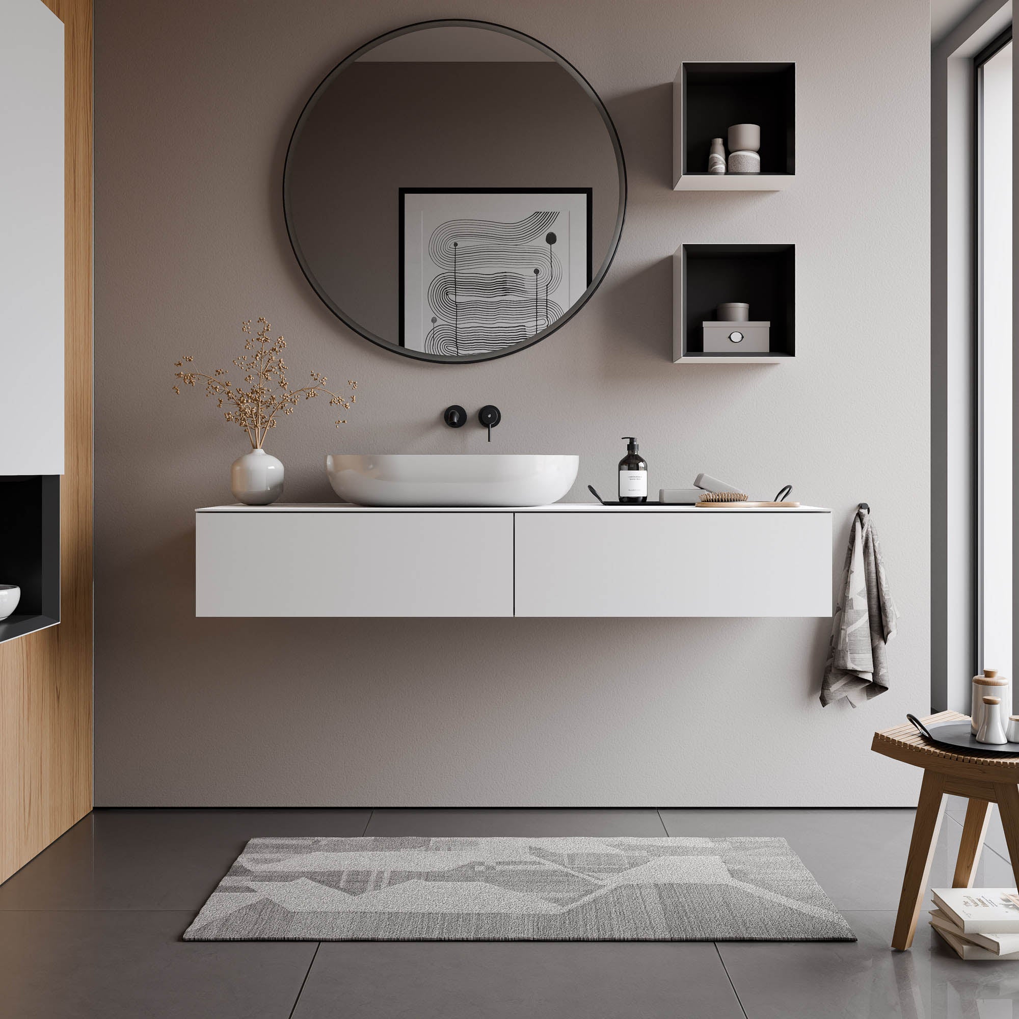 Meuble salle de bain ARCTIC 1600