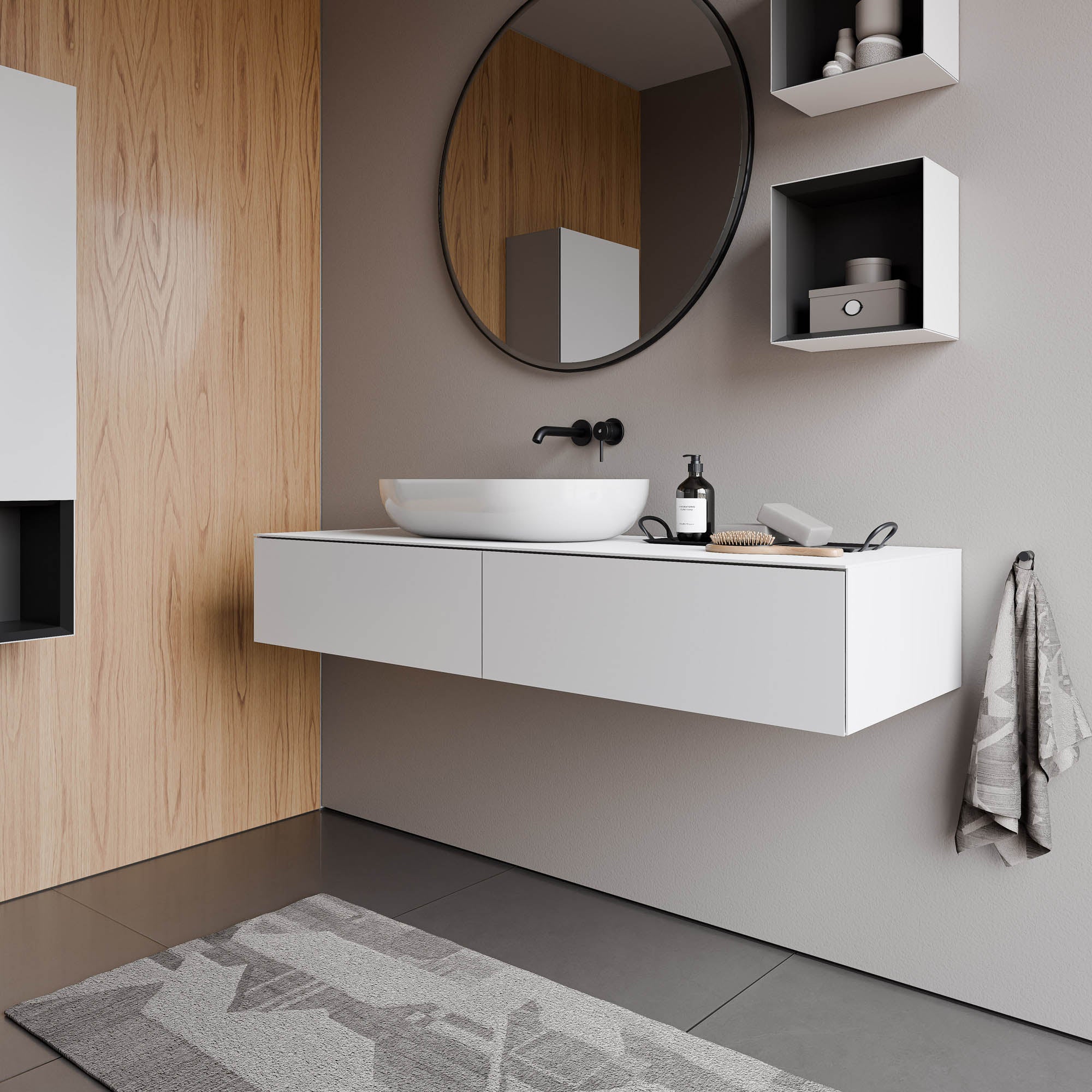 Meuble salle de bain ARCTIC 1600