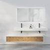 Bathroom Sideboard Fiona Slim 180 cm Matt White