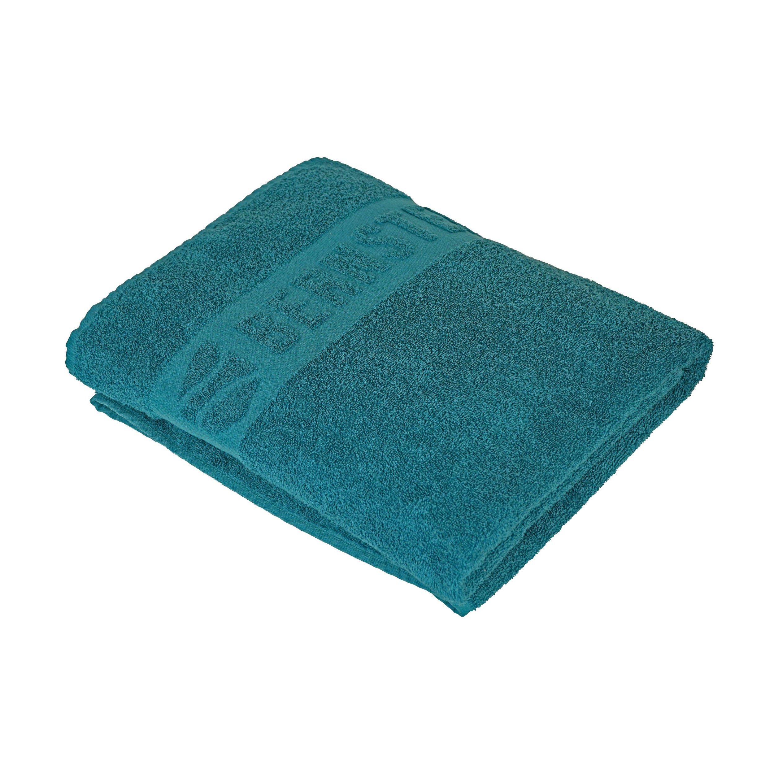 Bernstein Bath Towel PURECOTTON Petroleum Blue