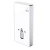 In-wall system for wall-wc - white