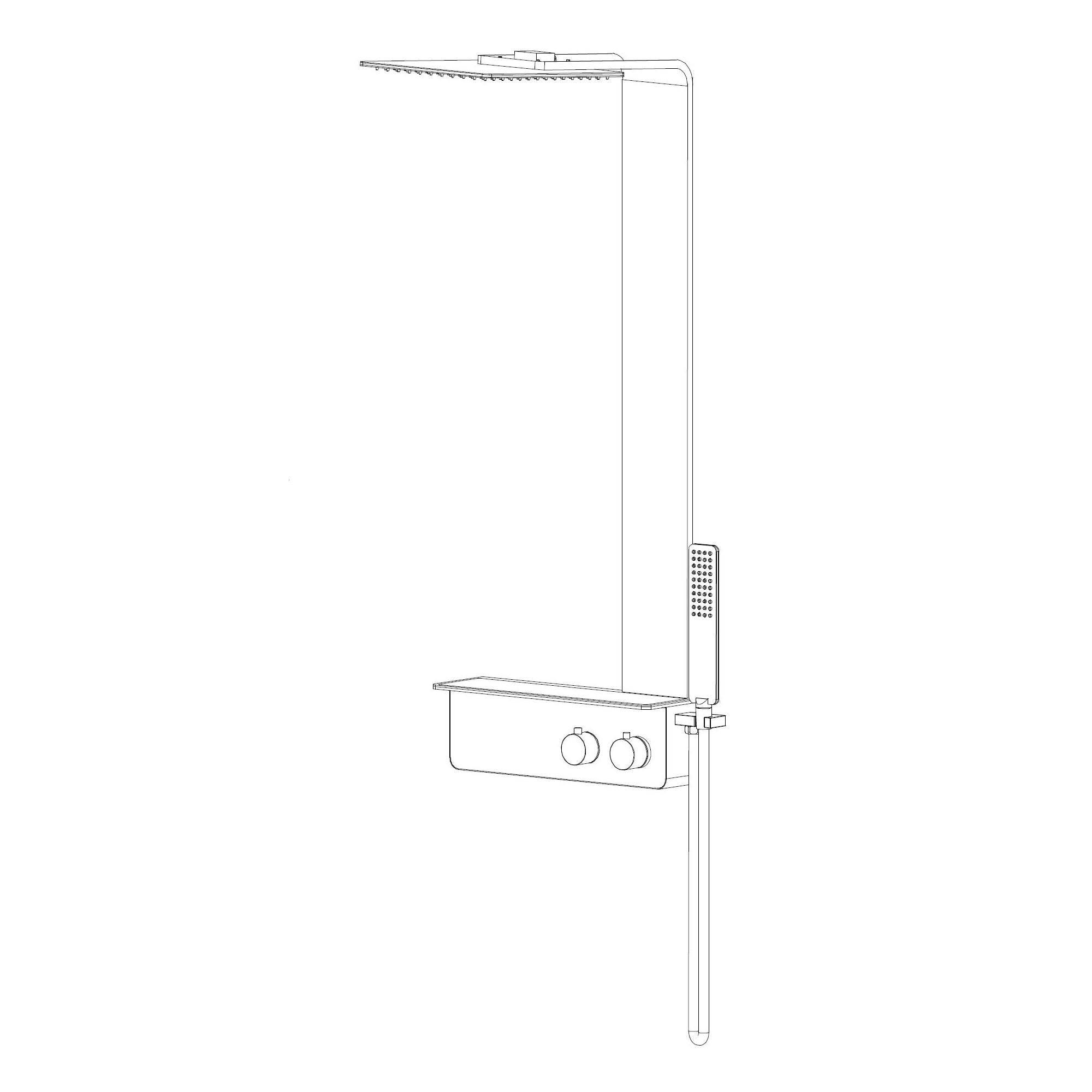 Thermostatic Shower System NT038 Pro