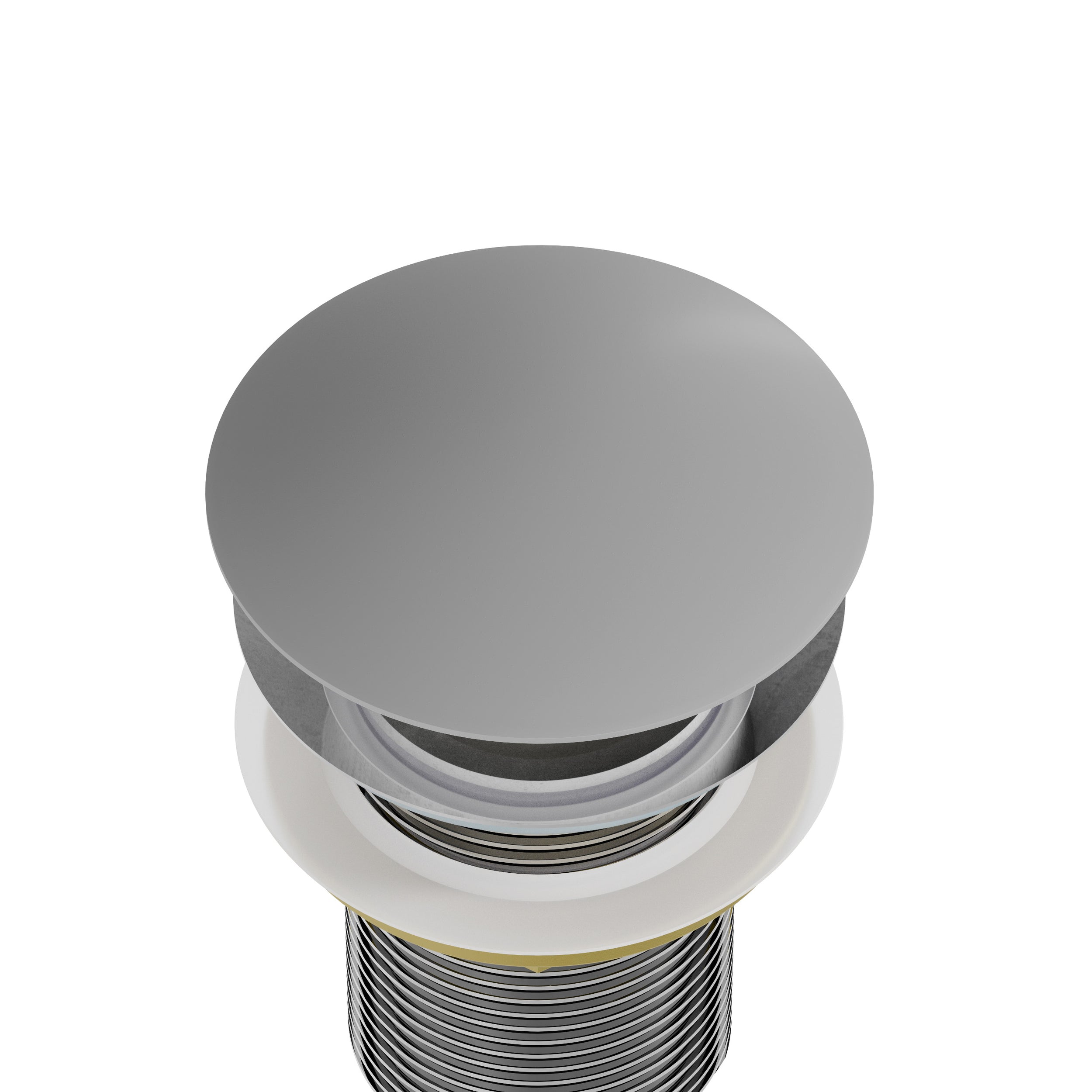 Rosace de bonde de lavabo pop-up en fonte minérale pour garniture de vidage