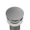 Rosace de bonde de lavabo pop-up en fonte minérale pour garniture de vidage