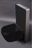 Compleet WC-pakket 33: WC B-8030R Zwart Mat met Soft-Close zitting