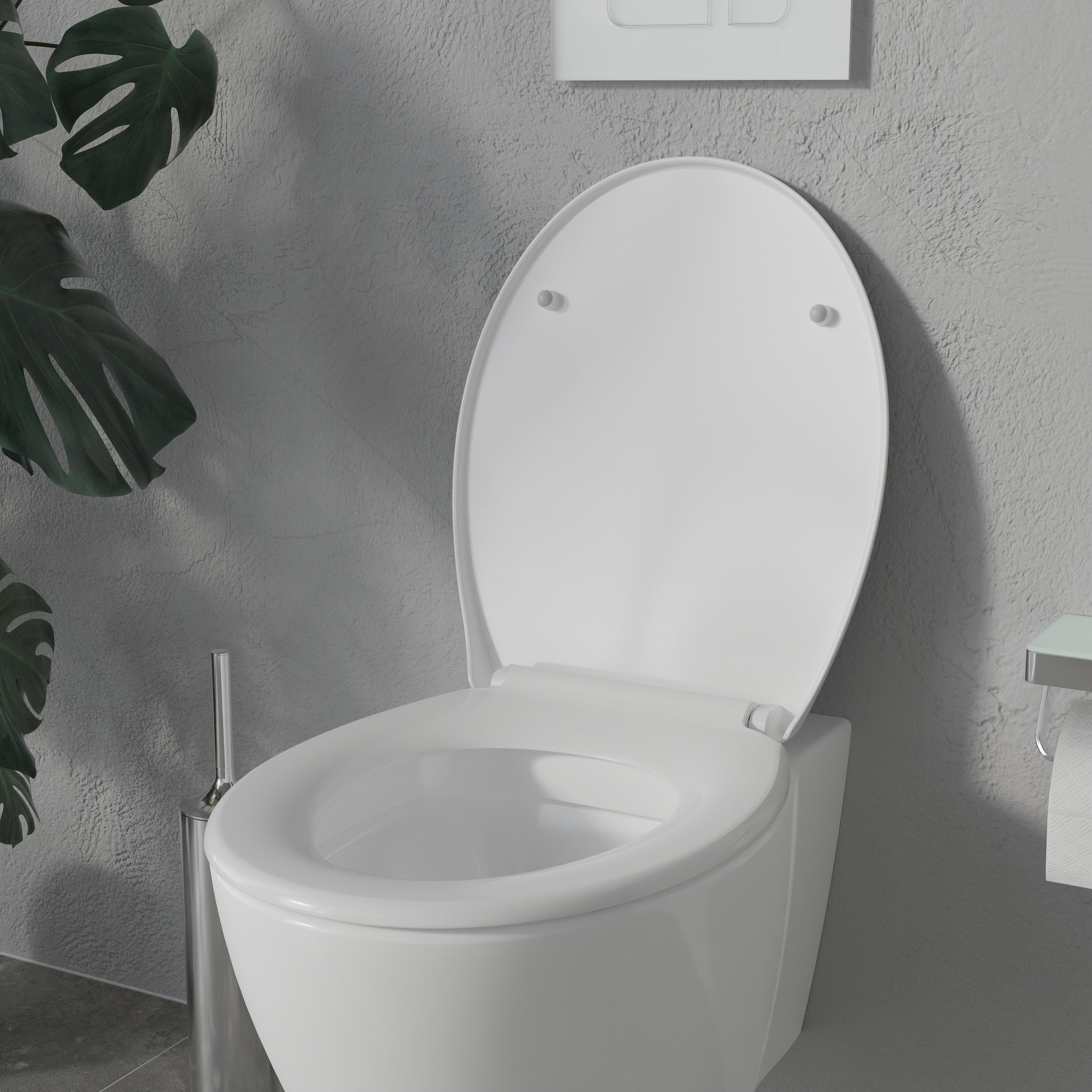 Softclose WC-deksel