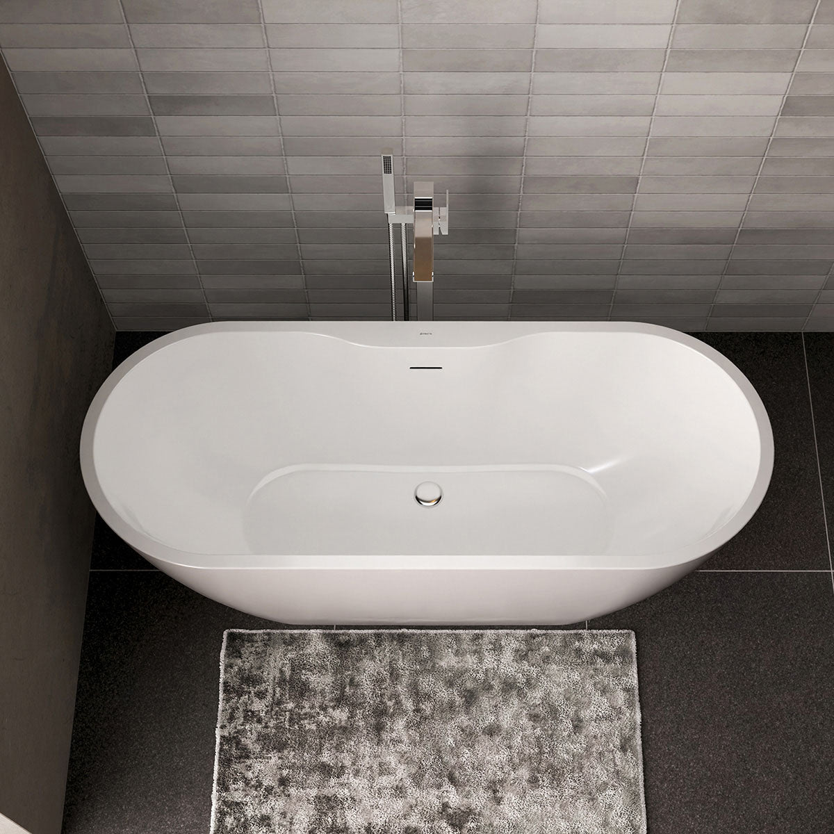 Baignoire ilot ROMA PLUS 2.0 - Acrylique