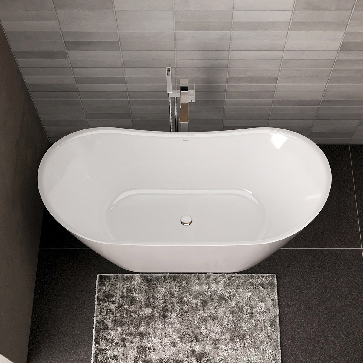Vrijstaande badkuip SIENA 2.0