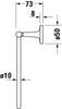 Duravit Starck T anneau porte-serviettes