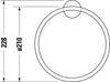 Duravit Starck T anneau porte-serviettes
