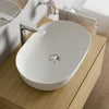 Vasque à poser Duravit Lagoa 60 cm, DuraCast Smooth - Blanc Mat